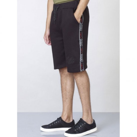 D555 Burlington Couture Jersey Shorts Black - Pantalones y cortos de chándal - Pantalones y Pantalones cortos de chándal - 2XL-12XL