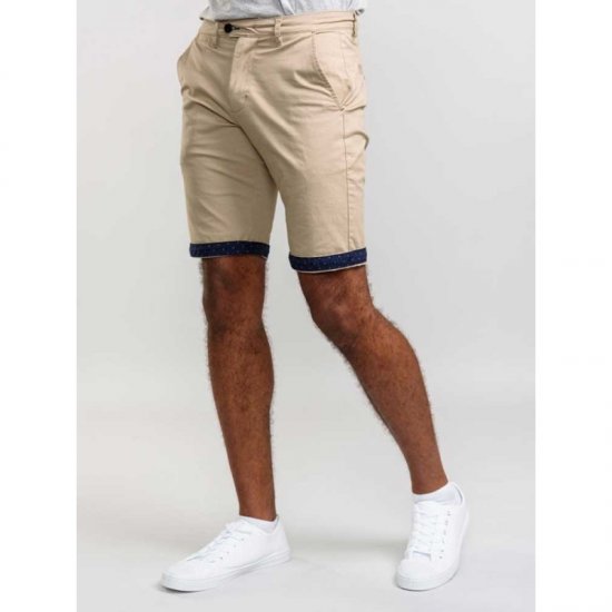 D555 Lopes Stretch Short Stone - Pantalones cortos - Pantalones cortos W40-W60