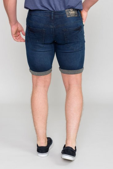 D555 BRENTWOOD Dark Blue Denim Shorts - Pantalones cortos - Pantalones cortos W40-W60