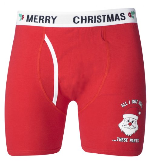 D555 Claus Christmas Boxers 2-pack - Ropa interior - Ropa interior 2XL-8XL