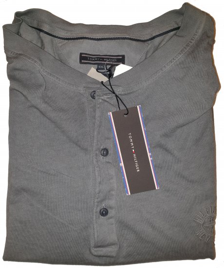 Tommy Hilfiger Long Sleeve Henley Grey - La loca oferta de abril de Motley - 