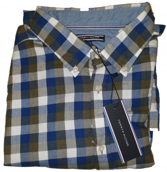 Tommy Hilfiger Gingham Twill Shirt Green - La loca oferta de abril de Motley - 