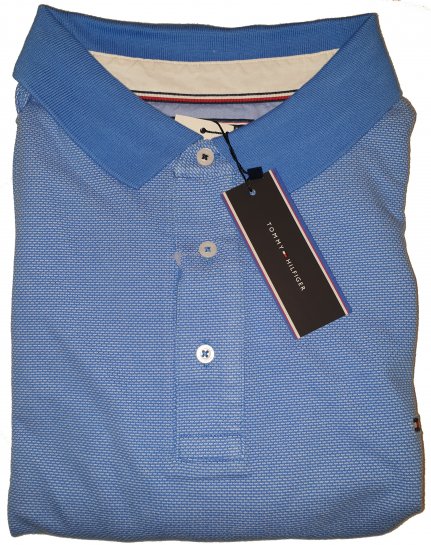 Tommy Hilfiger Jacquard Structure Polo Blue - La loca oferta de abril de Motley - 