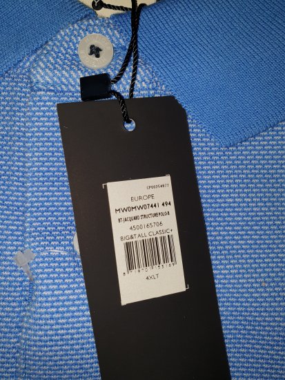 Tommy Hilfiger Jacquard Structure Polo Blue - La loca oferta de abril de Motley - 