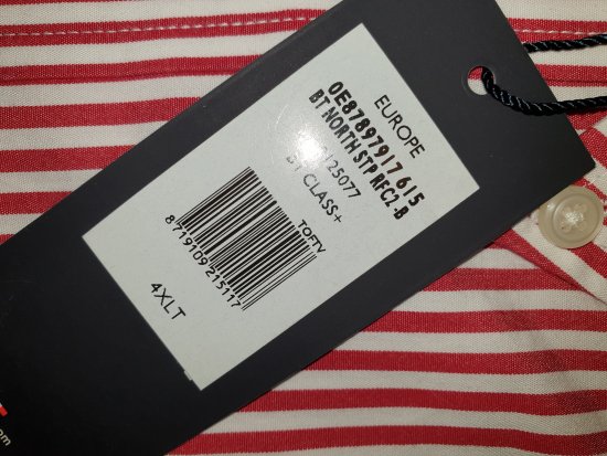 Tommy Hilfiger North Stripe Long Sleeve Shirt Red - La loca oferta de abril de Motley - 