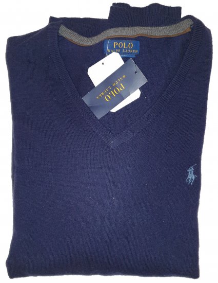 Ralph Lauren M Classics NavyBlue Sweater - La loca oferta de abril de Motley - 