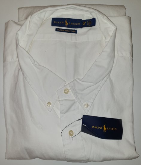 Polo Ralph Lauren Classics White Shirt - La loca oferta de abril de Motley - 