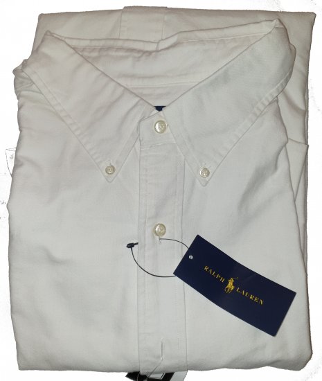 Ralph Lauren TC6U White Shirt - La loca oferta de abril de Motley - 