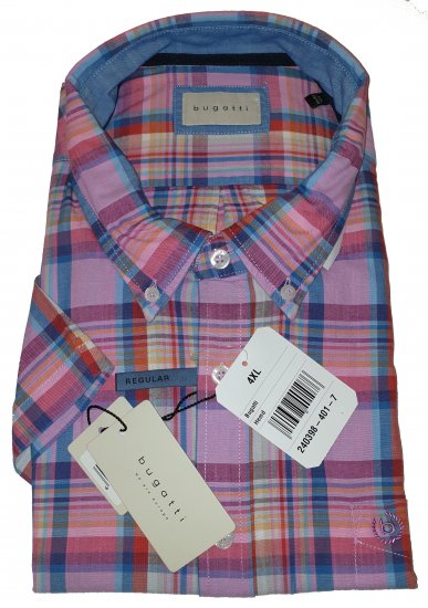 Bugatti 98333 Short Sleeve Shirt - La loca oferta de abril de Motley - 