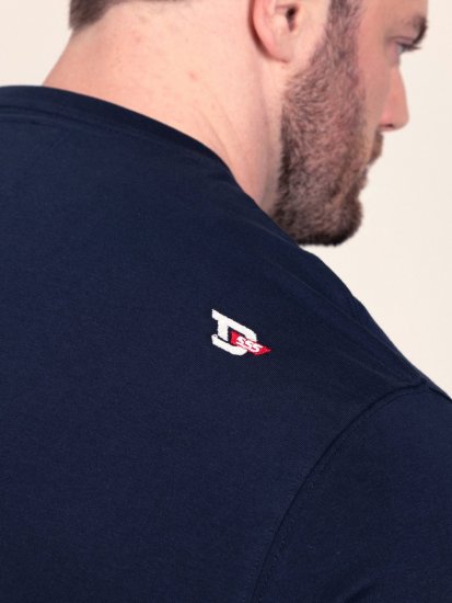 D555 Slater Camiseta estampada Azul marino - Camisetas - Camisetas - 2XL-14XL