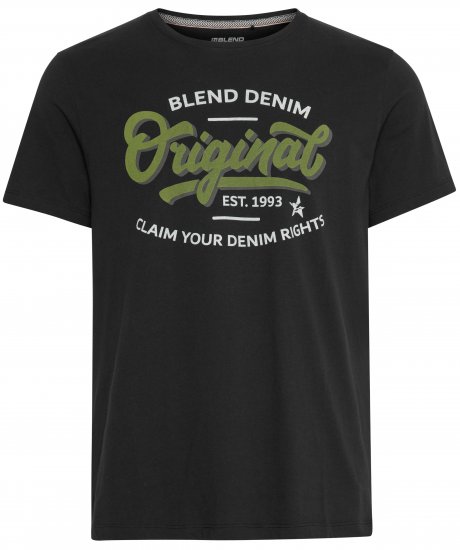 Blend 4568 T-Shirt Black - Camisetas - Camisetas - 2XL-14XL