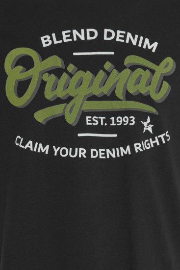 Blend 4568 T-Shirt Black - Camisetas - Camisetas - 2XL-14XL