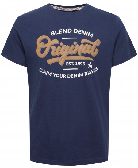 Blend 4568 T-Shirt Dress Blues - Camisetas - Camisetas - 2XL-14XL