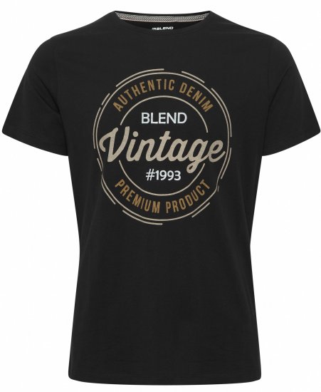 Blend 8411 T-Shirt Black - Camisetas - Camisetas - 2XL-14XL