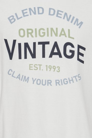 Blend 5018 T-Shirt white - Camisetas - Camisetas - 2XL-14XL