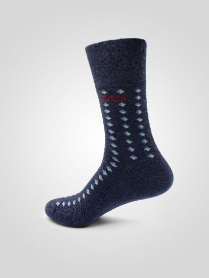 D555 Harold 3 Extra Wide Comfort Fit Socks 3-pack Navy/Denim - Ropa interior - Ropa interior 2XL-8XL