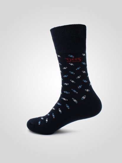 D555 Harold 3 Extra Wide Comfort Fit Socks 3-pack Navy/Denim - Ropa interior - Ropa interior 2XL-8XL
