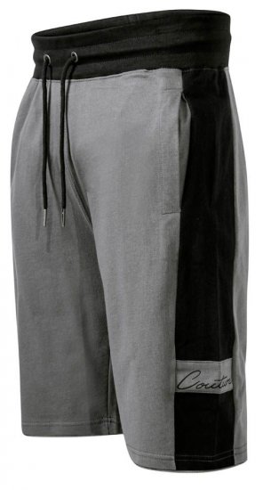D555 Casper Couture Elasticated Waistband Shorts Grey - Pantalones y cortos de chándal - Pantalones y Pantalones cortos de chándal - 2XL-12XL