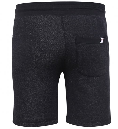 D555 HARLOW Jersey Shorts Black Twist - Pantalones y cortos de chándal - Pantalones y Pantalones cortos de chándal - 2XL-12XL