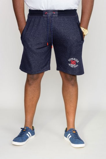 D555 HARLOW Jersey Shorts Denim Marl - Pantalones y cortos de chándal - Pantalones y Pantalones cortos de chándal - 2XL-12XL