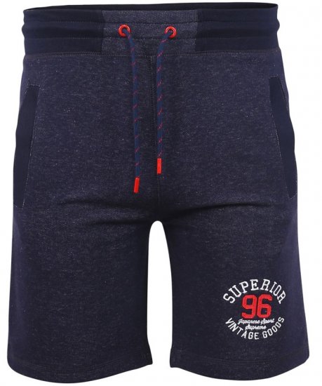 D555 HARLOW Jersey Shorts Denim Marl - Pantalones y cortos de chándal - Pantalones y Pantalones cortos de chándal - 2XL-12XL