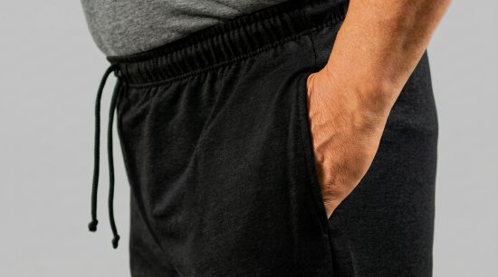 20 Nodi Grecale Stretch Fleece Cotton Sports Pants with Enzyme and Soft Touch Treatment Black - Pantalones y cortos de chándal - Pantalones y Pantalones cortos de chándal - 2XL-12XL