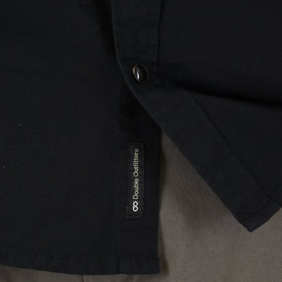 Double Outfitters GS-5126 Camisa con botones de presión Negro - Camisas - Camisas 2XL-10XL