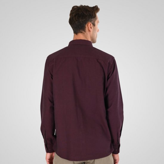 Double Outfitters GS-5225 Camisa Oxford Burdeos - Camisas - Camisas 2XL-10XL