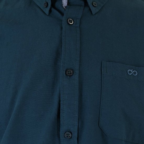 Double Outfitters GS-5225 Camisa Oxford Verde oscuro - Camisas - Camisas 2XL-10XL