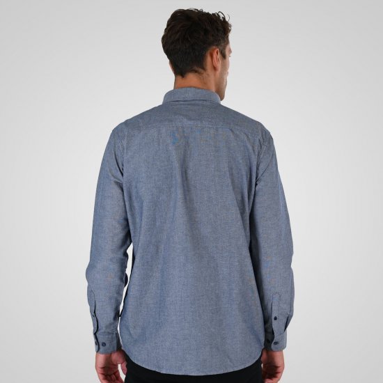 Double Outfitters GS-5225 Camisa Oxford Azul claro - Camisas - Camisas 2XL-10XL