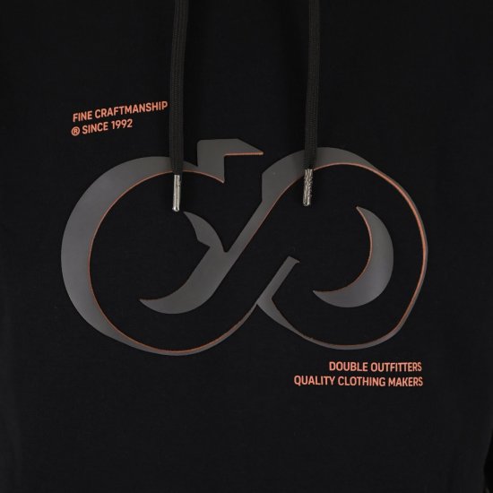 Double Outfitters MTOP-1146 Sudadera con capucha Negro - Sudaderas - Sudaderas 2XL-12XL