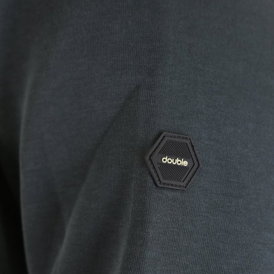 Double Outfitters MTOP-1160 Sudadera con capucha y cremallera Verde oscuro - Sudaderas - Sudaderas 2XL-12XL