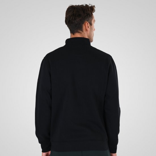 Double Outfitters MTOP-1163 Sudadera con media cremallera Negro - Sudaderas - Sudaderas 2XL-12XL