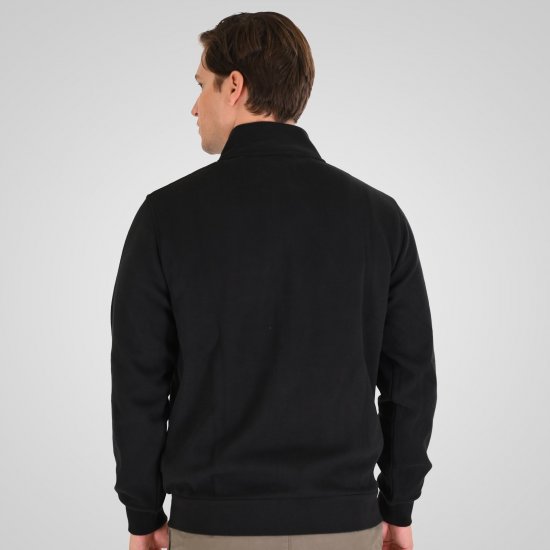 Double Outfitters SEL-1168 Chaqueta de chándal con cremallera Negro - Sudaderas - Sudaderas 2XL-12XL