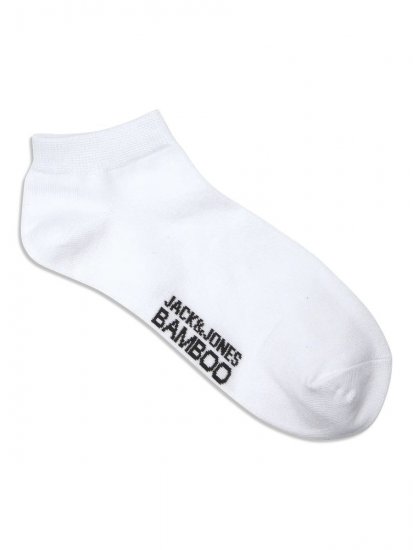Jack & Jones Basic Calcetines tobilleros de bambú Blanco pack de 5 - Ropa interior - Ropa interior 2XL-8XL