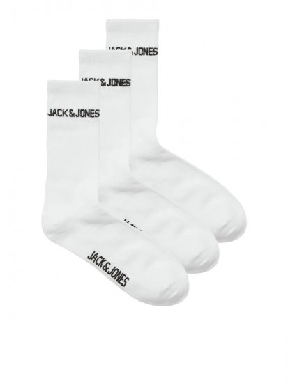 Jack & Jones Melvin Calcetines de tenis Blanco pack de 3 - Ropa interior - Ropa interior 2XL-8XL