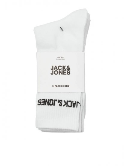 Jack & Jones Melvin Calcetines de tenis Blanco pack de 3 - Ropa interior - Ropa interior 2XL-8XL