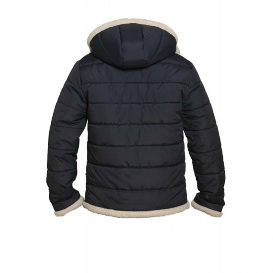 D555 Hudson Hooded Puffer Jacket Navy - Chaquetas - Chaquetas Tallas Grandes 2XL-8XL
