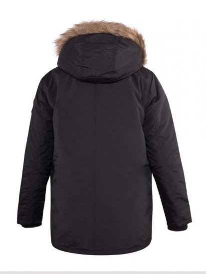 D555 Dundee Parka Jacket With Fur trimming and Teddy Fur Lined hood - Chaquetas - Chaquetas Tallas Grandes 2XL-8XL