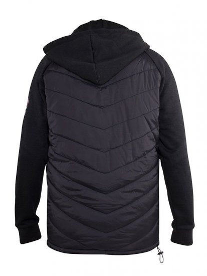 D555 Thorpe Hooded Quilted Jacket With Fleece Sleeves And Removable Fleece Hood - Chaquetas - Chaquetas Tallas Grandes 2XL-8XL