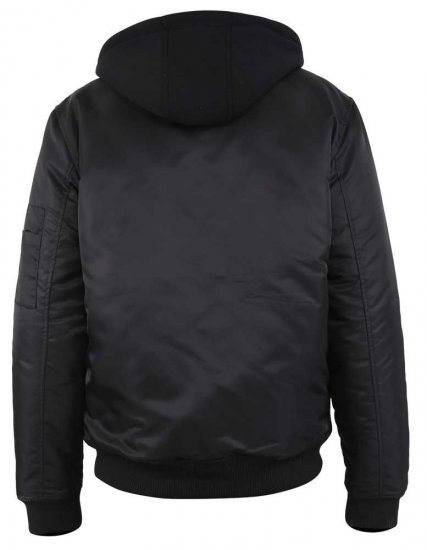 D555 Poppleford Bomber Jacket With Detachable Fleece Hood - Chaquetas - Chaquetas Tallas Grandes 2XL-8XL