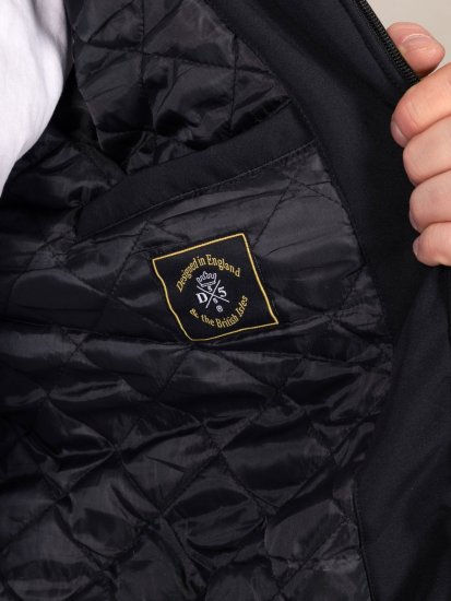 D555 Jamie Soft Shell Detachable Hood Padded Jacket Negro - Chaquetas - Chaquetas Tallas Grandes 2XL-8XL