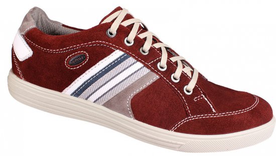 Jomos 314304 Sneakers Red - Calzado de hombre 40-52 - Zapatillas de hombre tallas 40-52