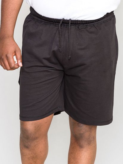 D555 John "Lightweight" Jog shorts Black - Pantalones y cortos de chándal - Pantalones y Pantalones cortos de chándal - 2XL-12XL