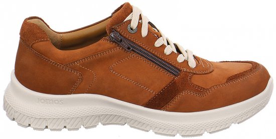 Jomos 330499 Sneakers Light Brown - Calzado de hombre 40-52 - Zapatillas de hombre tallas 40-52
