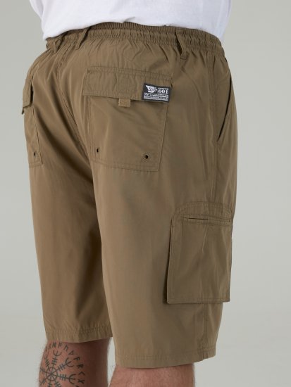 D555 Nick Pantalones Cortos Cargo con Cintura Elástica Beige - Pantalones cortos - Pantalones cortos W40-W60