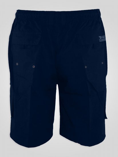 D555 Nick Pantalón corto con bolsillos y cintura elástica Azul marino - Pantalones y cortos de chándal - Pantalones y Pantalones cortos de chándal - 2XL-12XL
