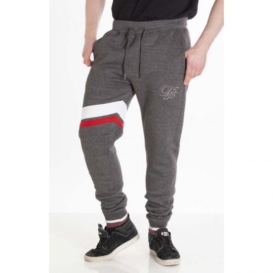 D555 Willis Sweatpants Charcoal - Pantalones y cortos de chándal - Pantalones y Pantalones cortos de chándal - 2XL-12XL