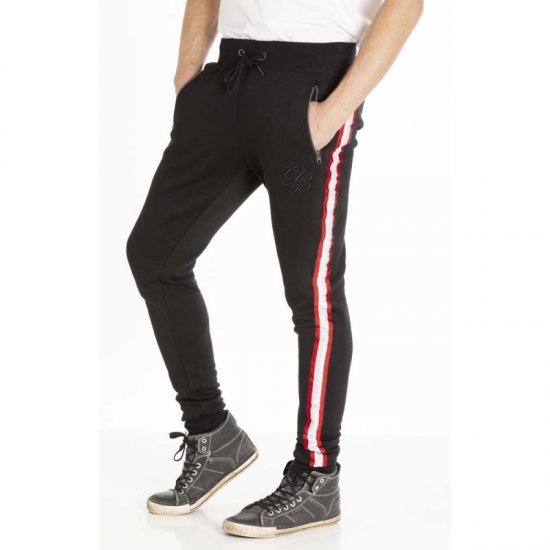 D555 Virginia Sweatpants Black - Pantalones y cortos de chándal - Pantalones y Pantalones cortos de chándal - 2XL-12XL