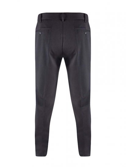 D555 Yarmouth Four Way Stretch Trouser With Flexible Waistband Black - Vaqueros & pantalones - Vaqueros y Pantalones - W40-W70